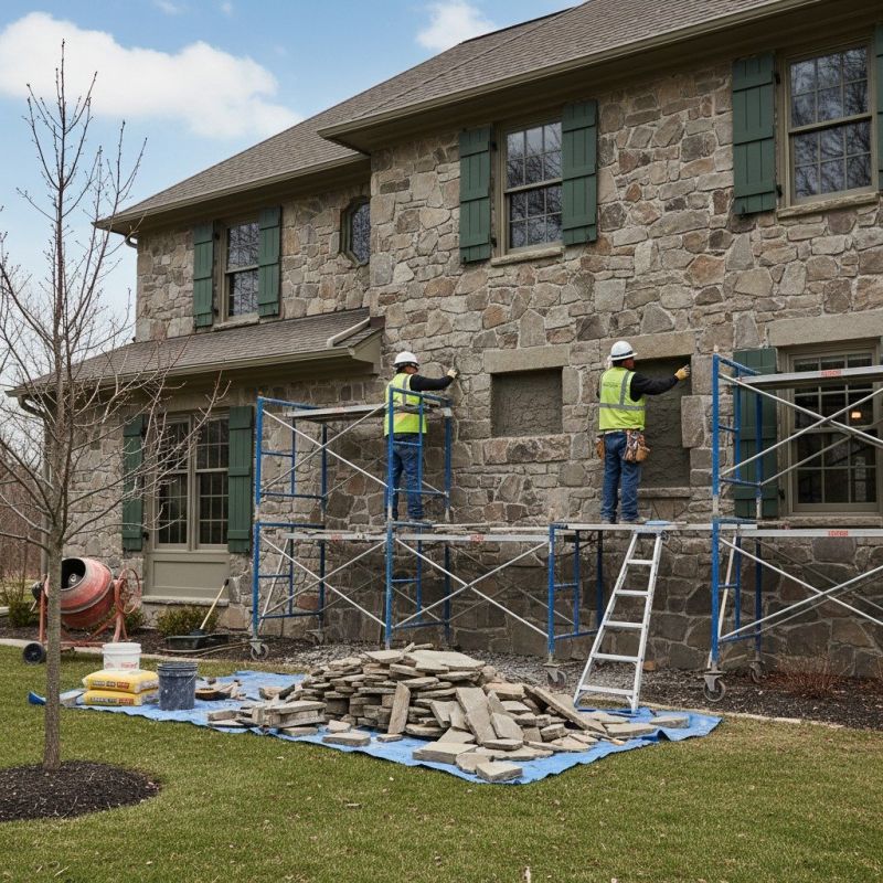 Stone Driveway Construction