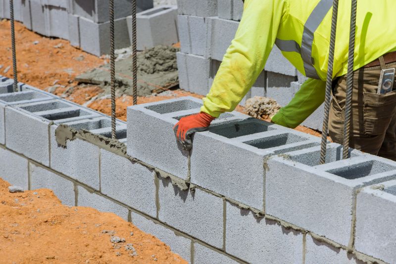 Block Foundation Installation in Norwalk, CT