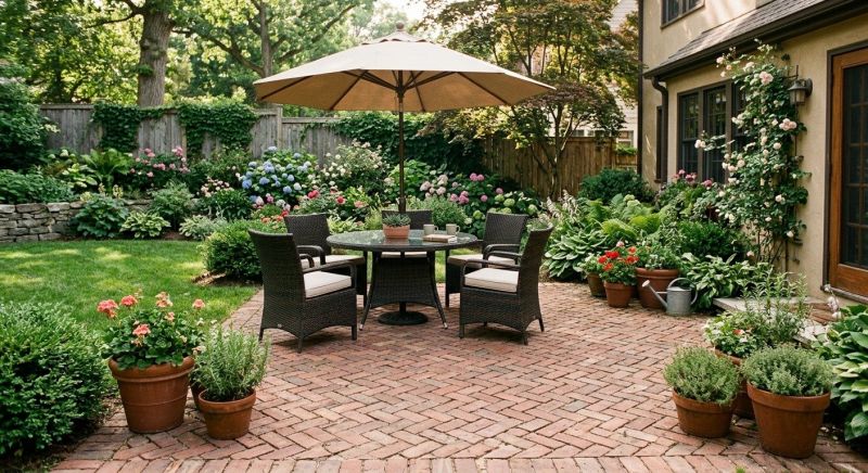 Brick Hardscape Construction in West Hartford, CT