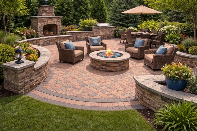 Brick Hardscaping in Worcester, MA